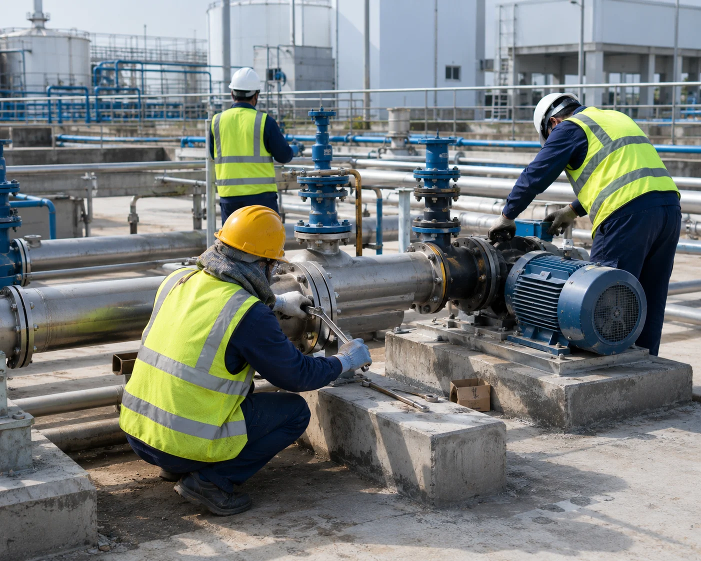 Environmental treatment system equipment, fabrication and installation