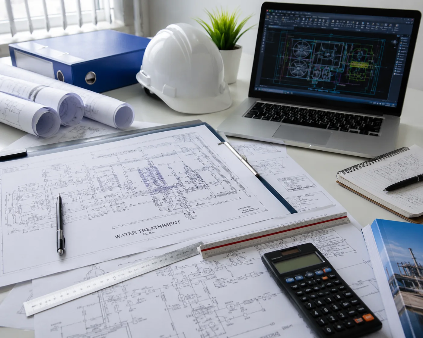 Environmental engineering process design and project planning