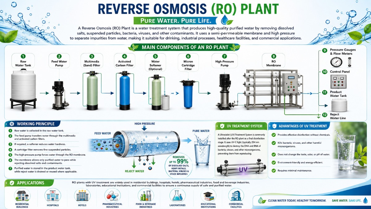 RO Treatment Process Flowchart