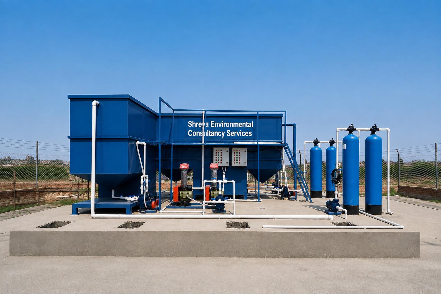 Turnkey water and wastewater treatment project execution with complete engineering solutions