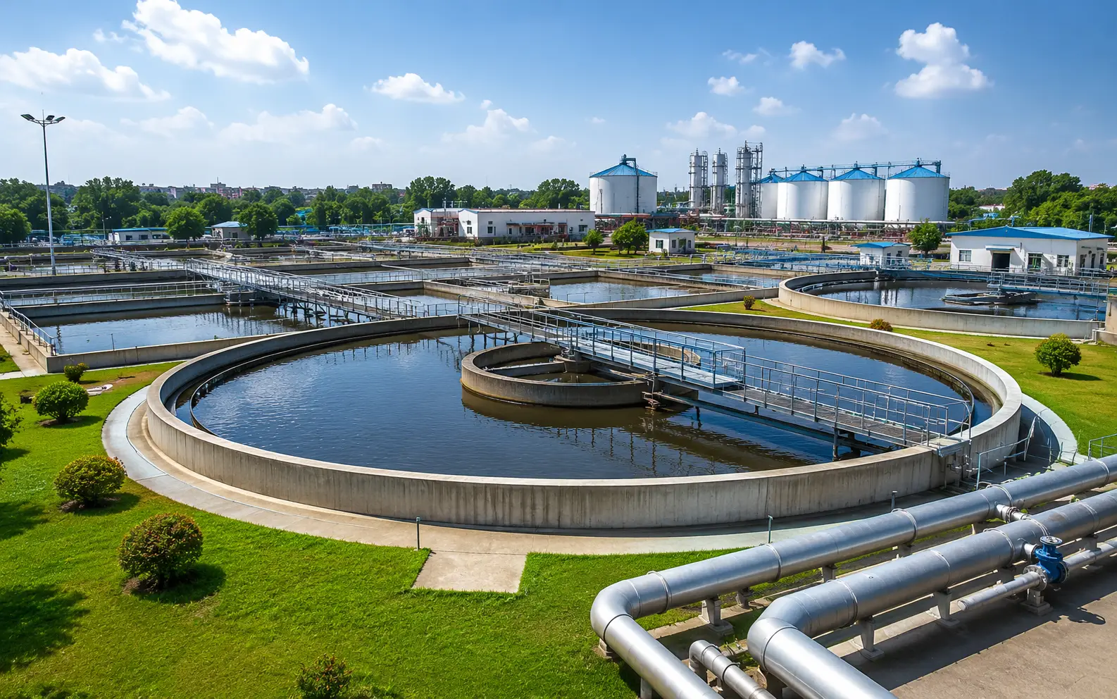 Water Treatment Plant (WTP) for industrial and commercial water purification