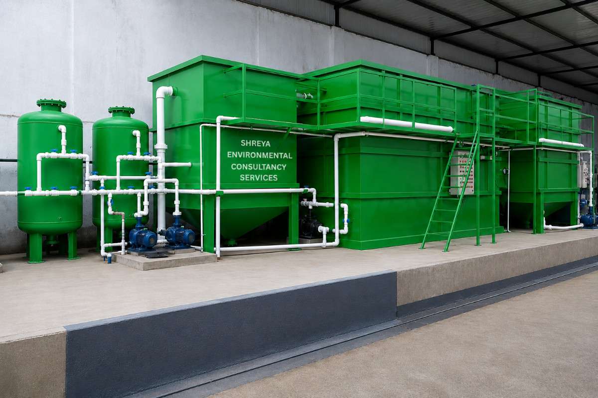 Effluent Treatment Plant (ETP) for industrial wastewater treatment