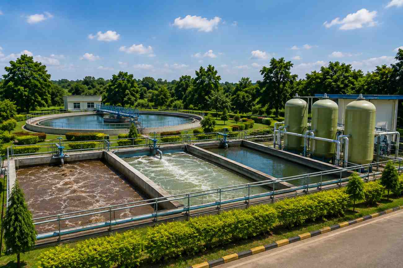 Sewage Treatment Plant (STP) for domestic and institutional wastewater treatment