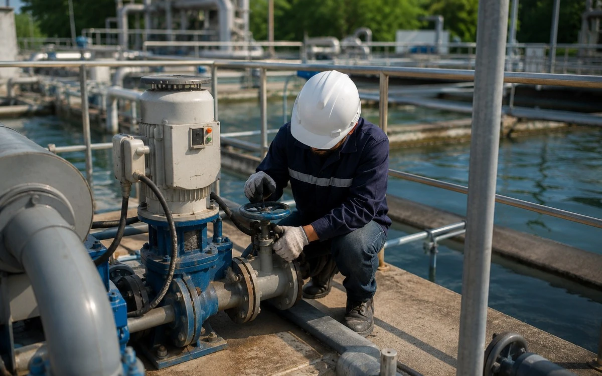 Operation and maintenance of industrial water and wastewater treatment plants