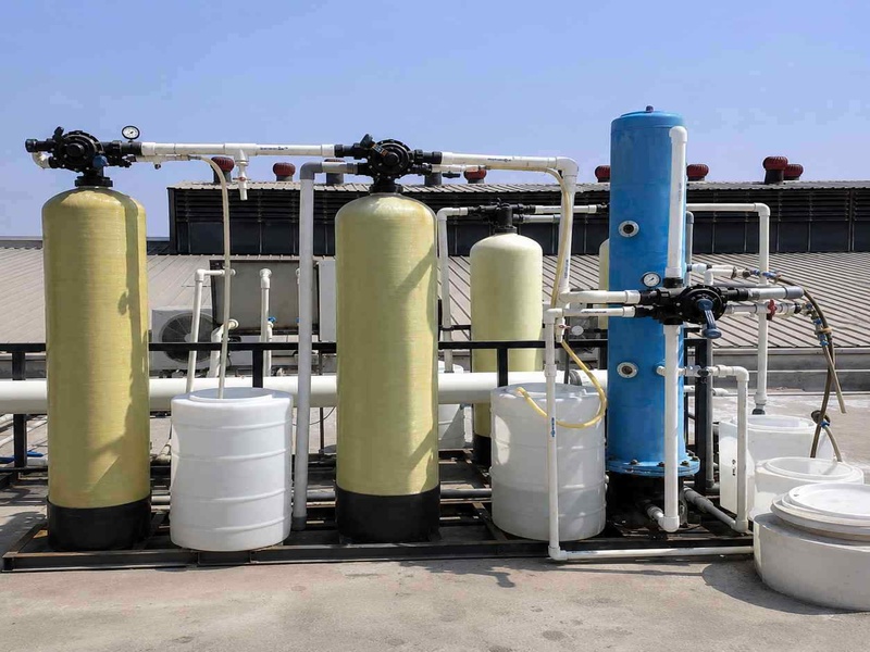 Industrial Water Treatment Plant (WTP) project installation