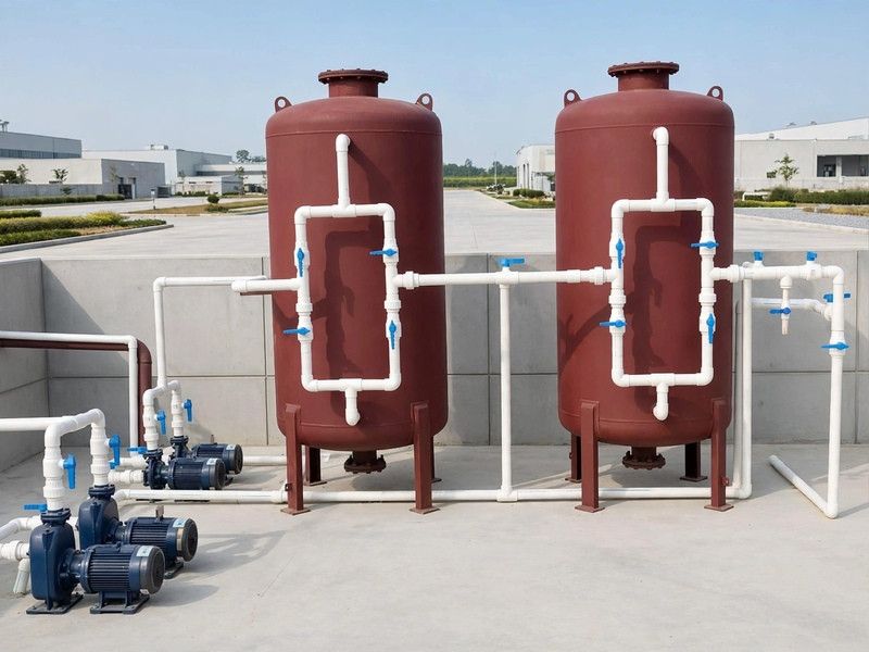 Industrial Water Treatment Plant (WTP) installation